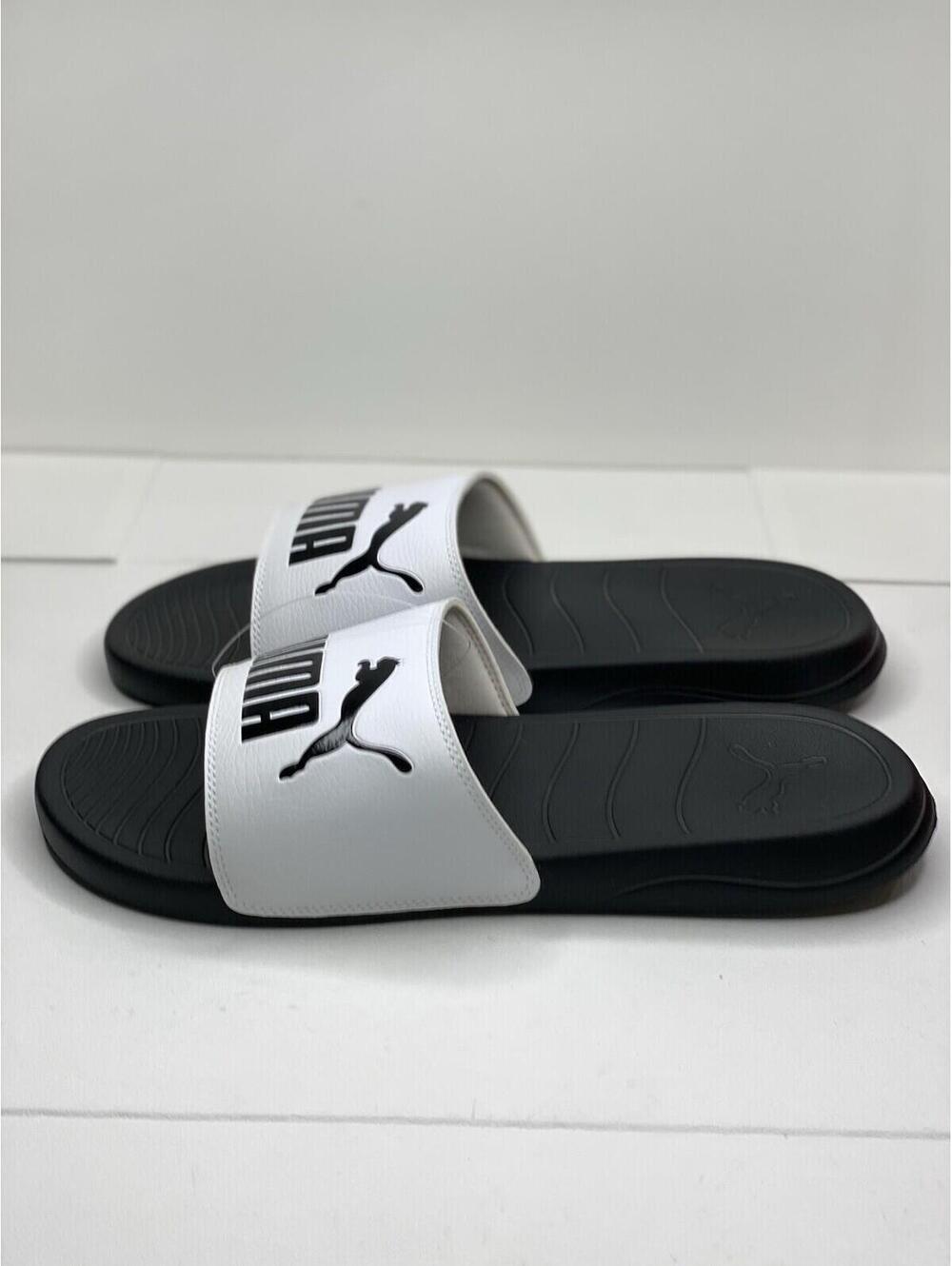 Puma Slide Black/White Men’s Size 13